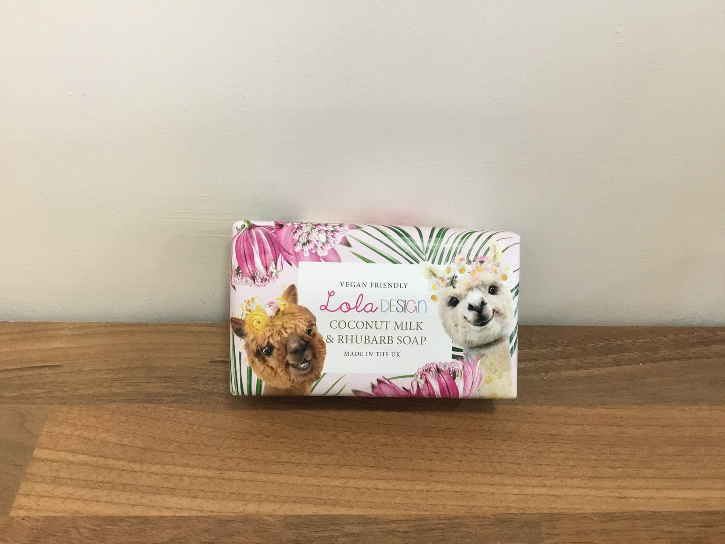 Coconut Milk and Rhubarb soap