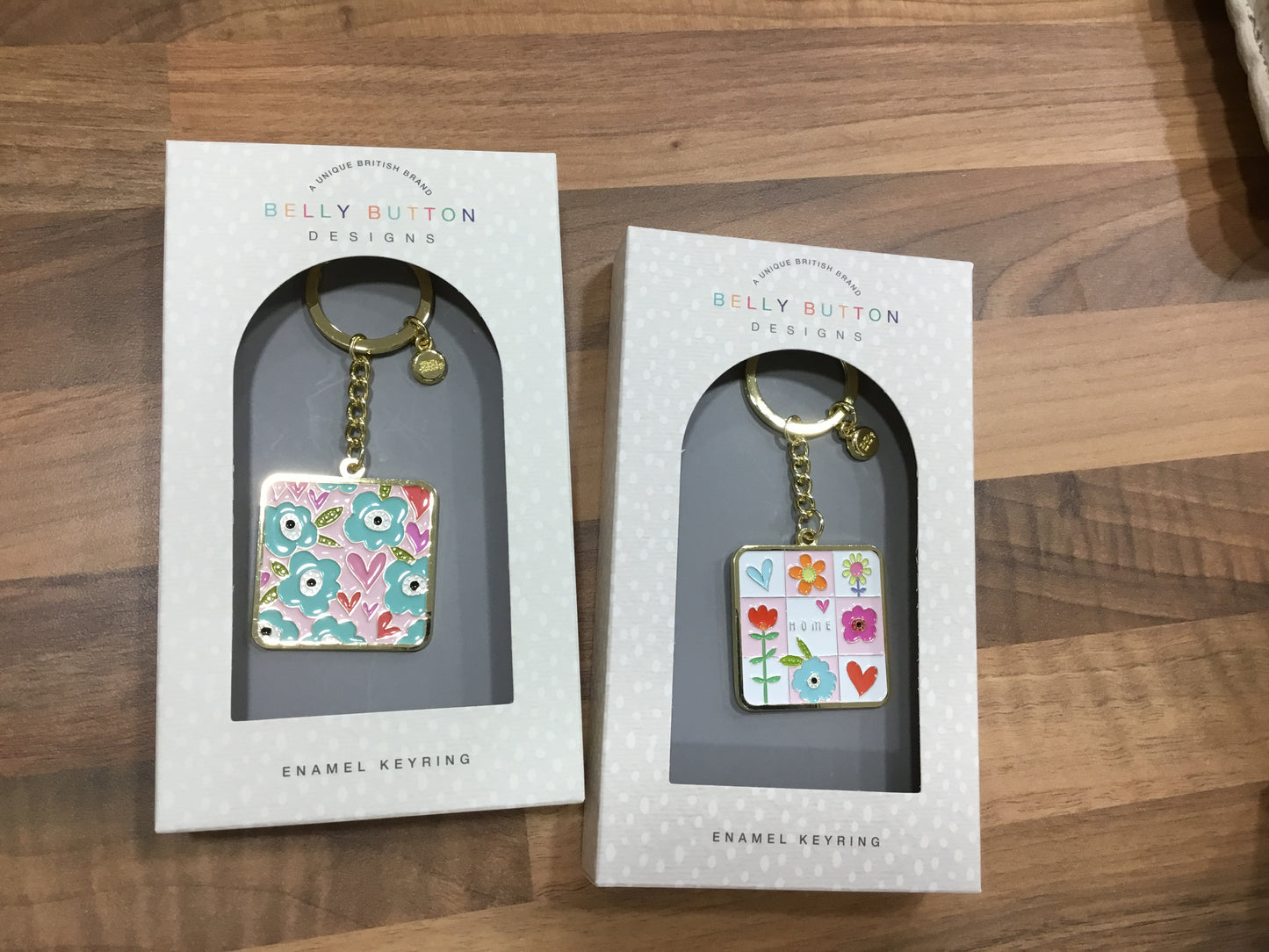 Keyrings by Belly Button Designs