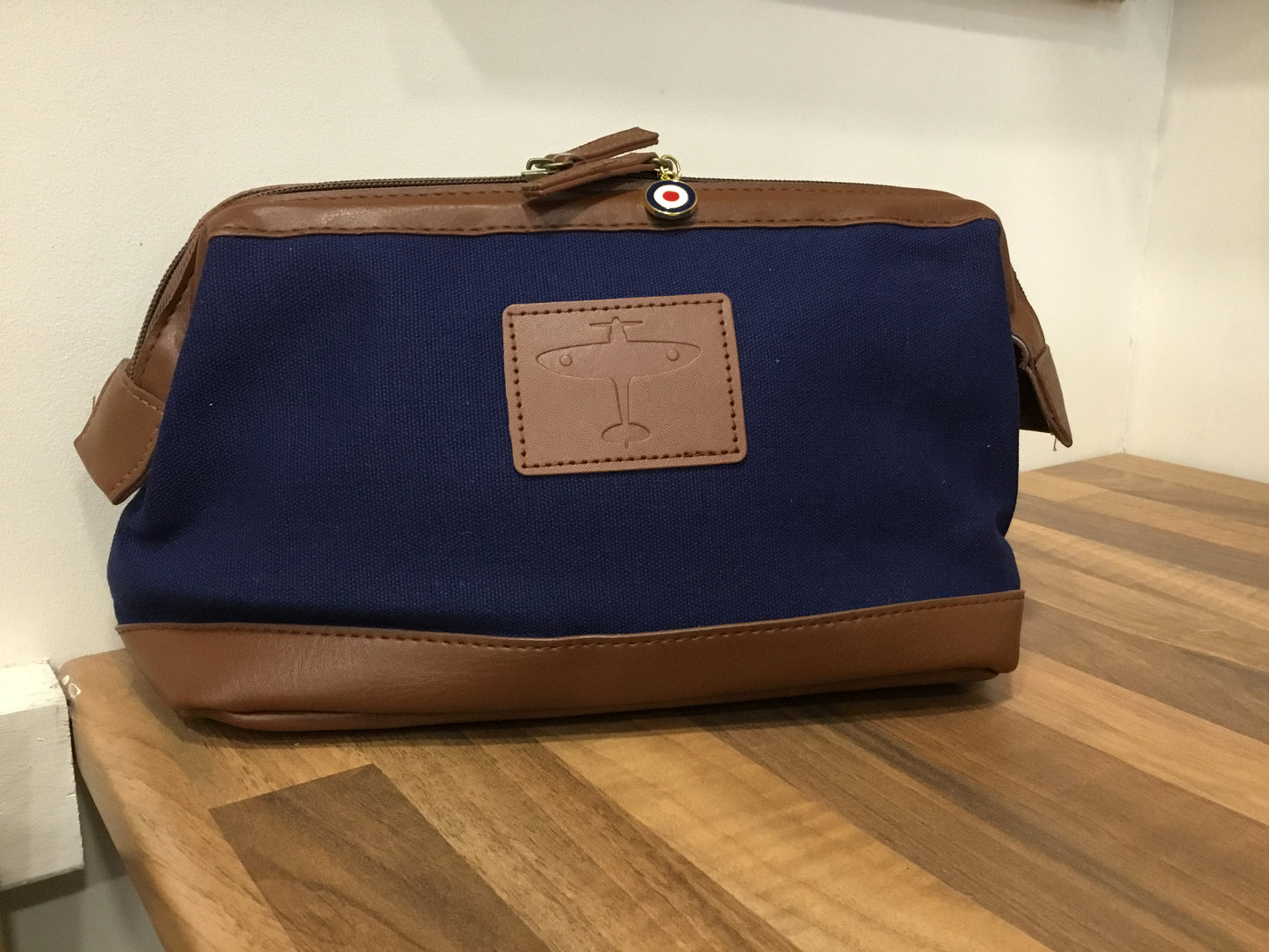 Wash bag. Spitfire and Red arrows design