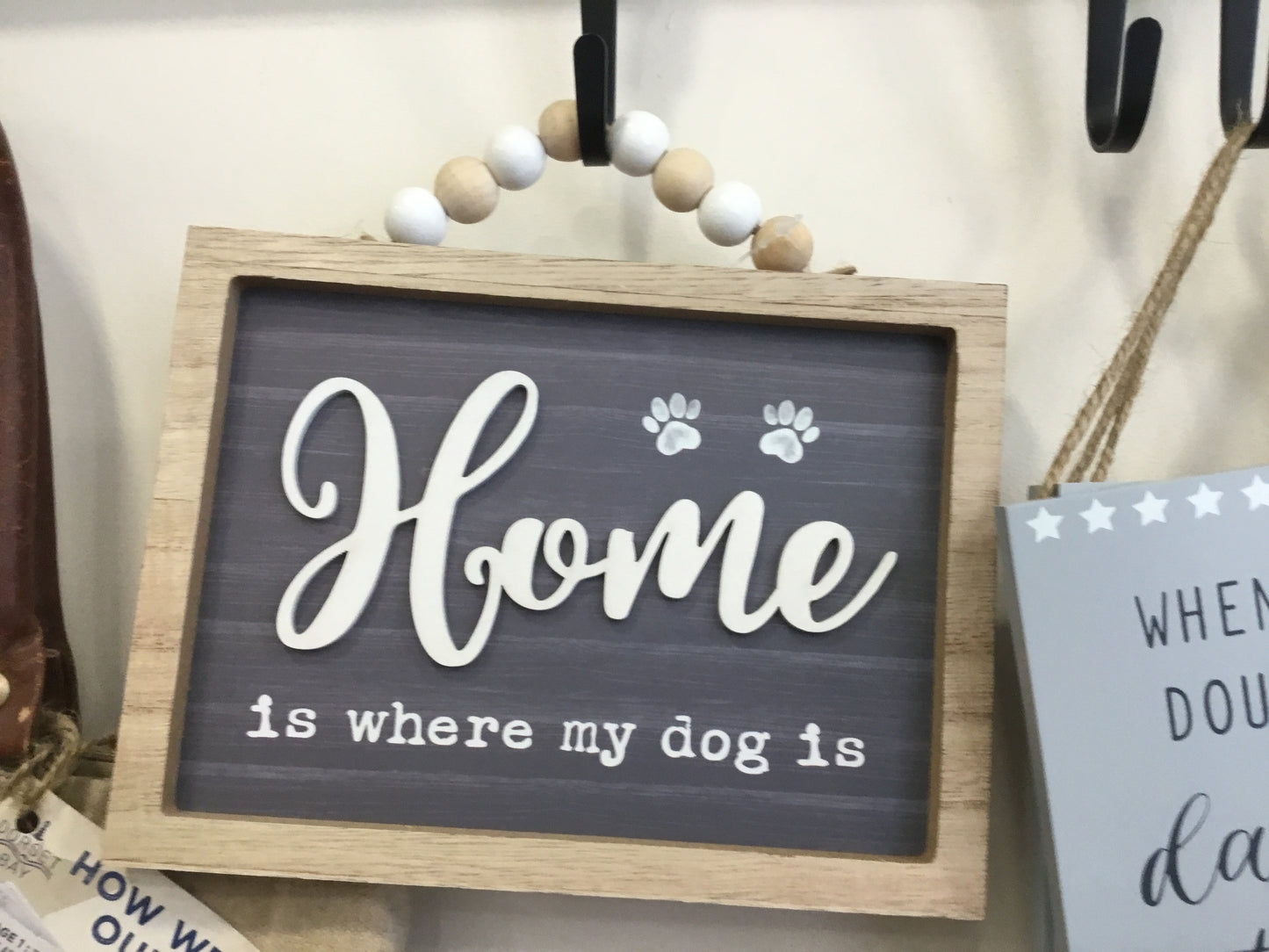 Beaded home is where dog is