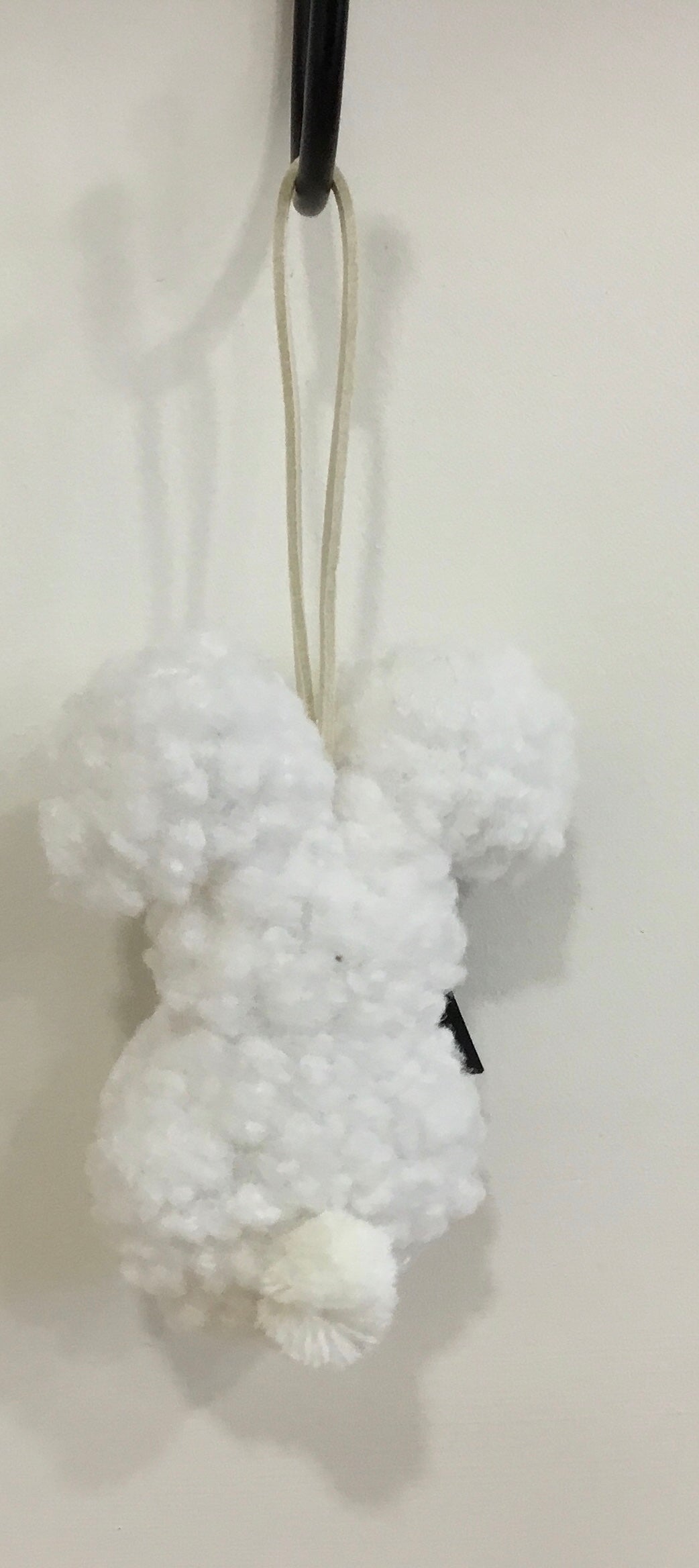 Woolly hanging bunnies