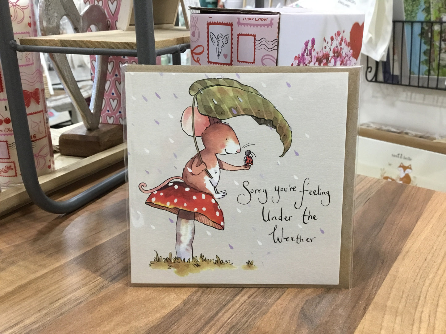 Honor Barton.feeling under the weather