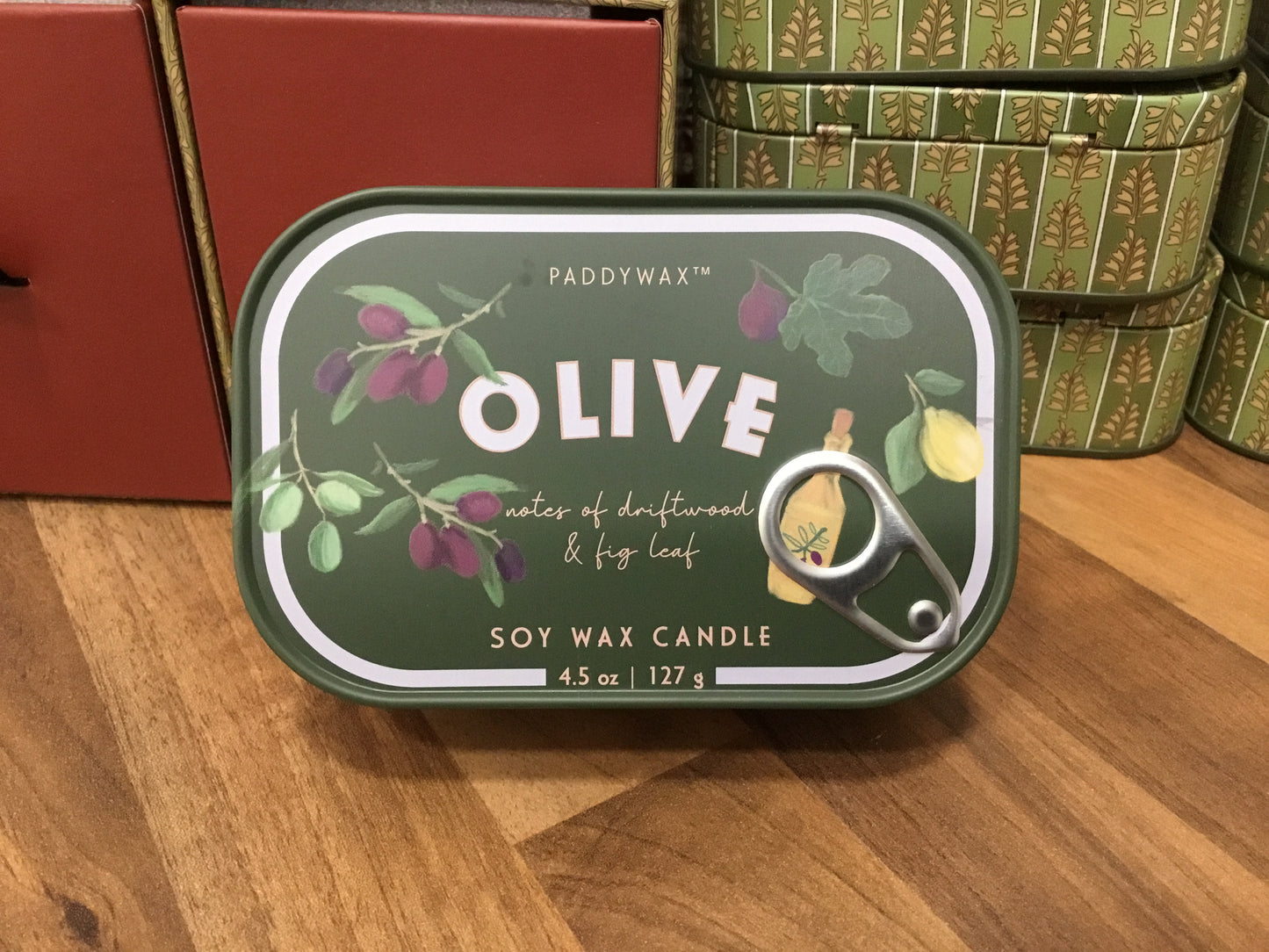 Candle in a tin