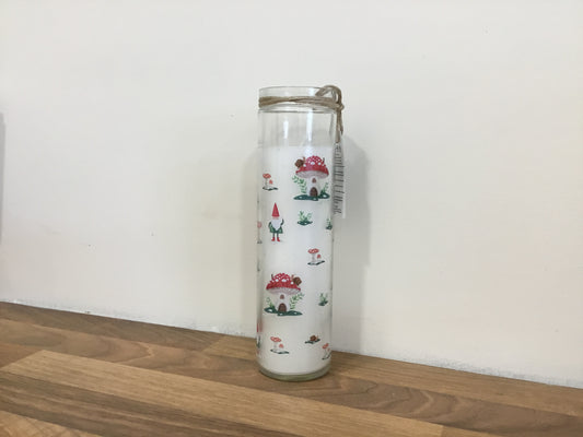 Gnome tube candle