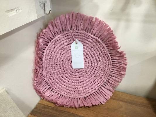 Raffia placemats