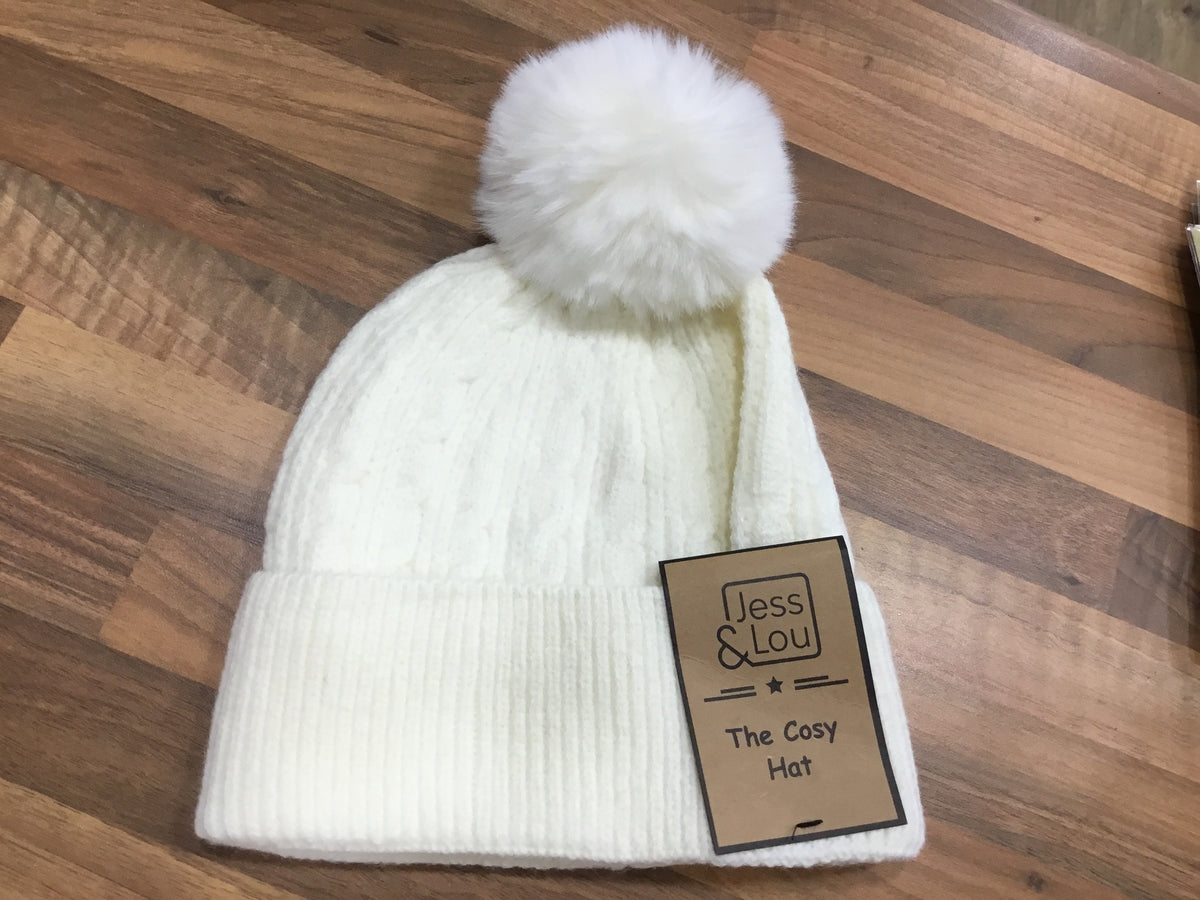 Cream Cosy Hat