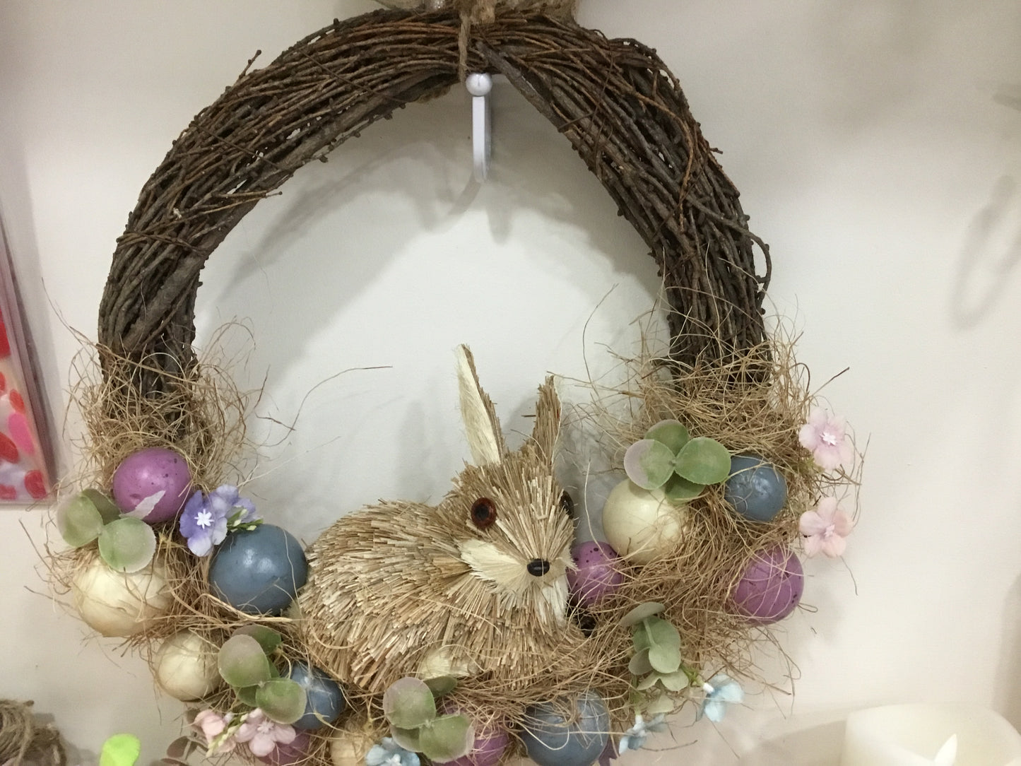 Sitting Rabbit Wreath