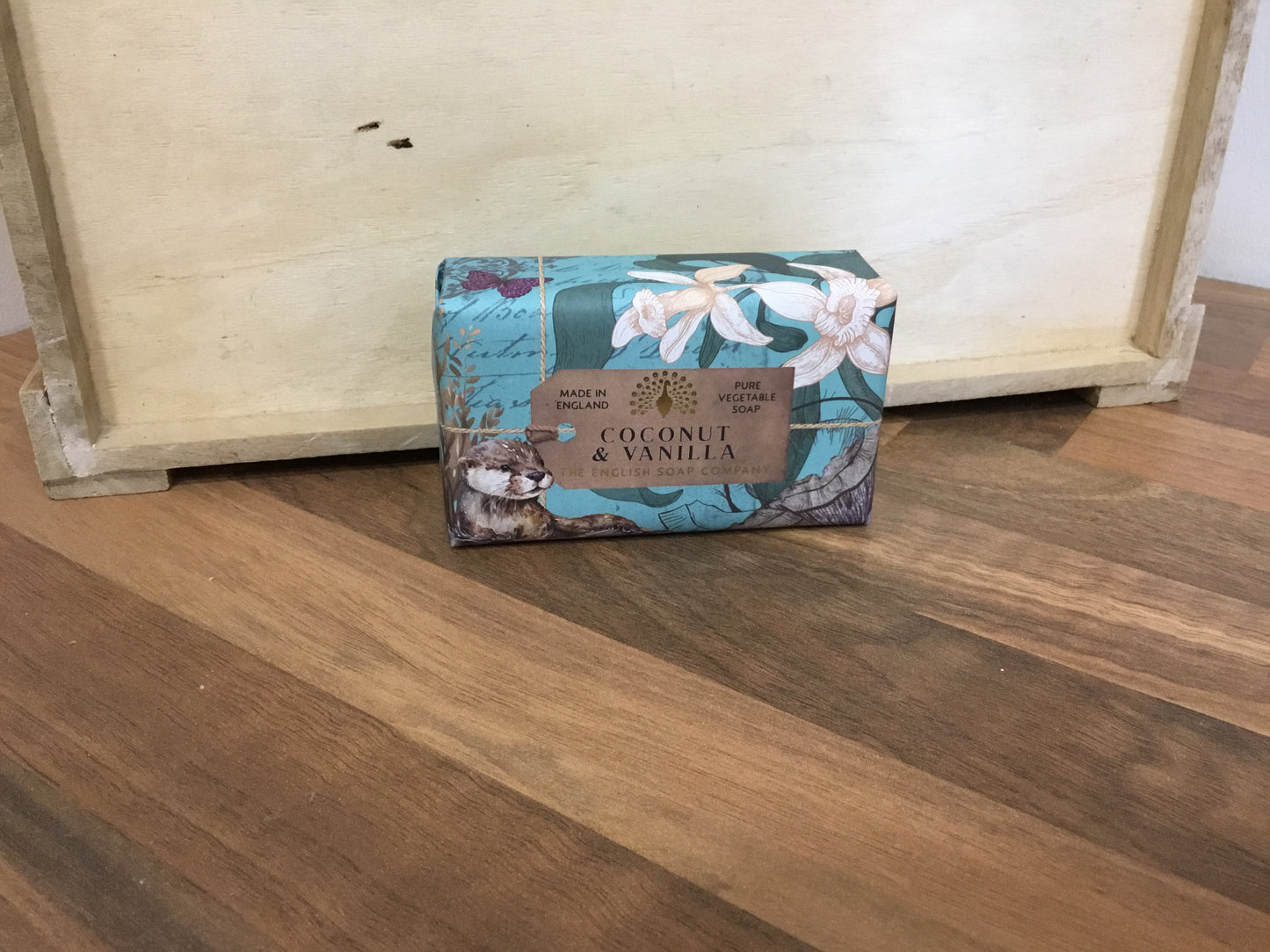 Coconut and Vanilla Soap.