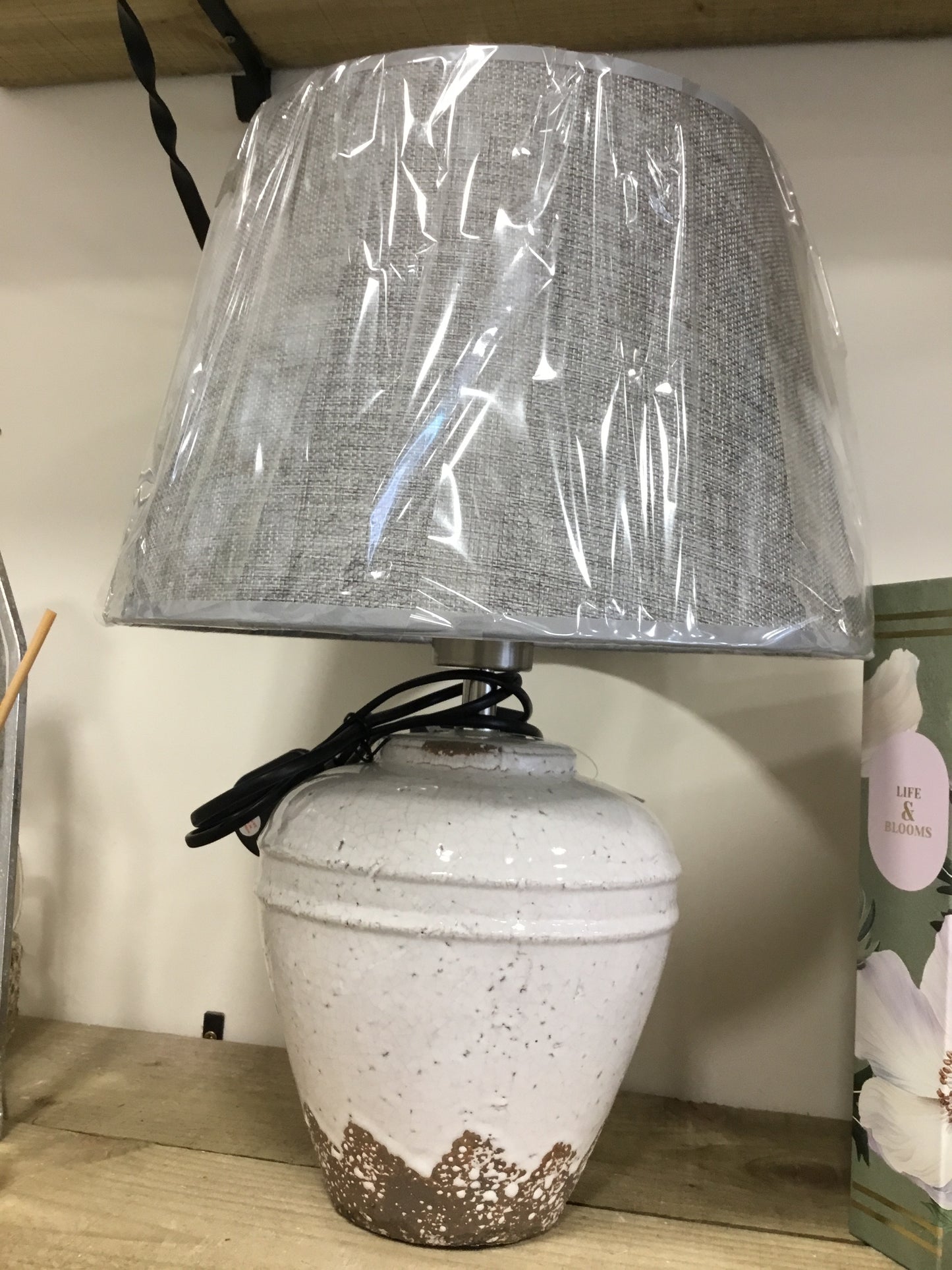 Stoneware lamp