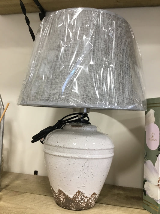 Stoneware lamp