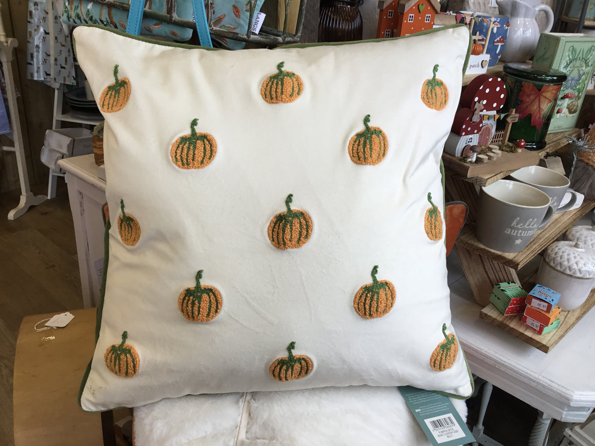 Pumpkin cushion