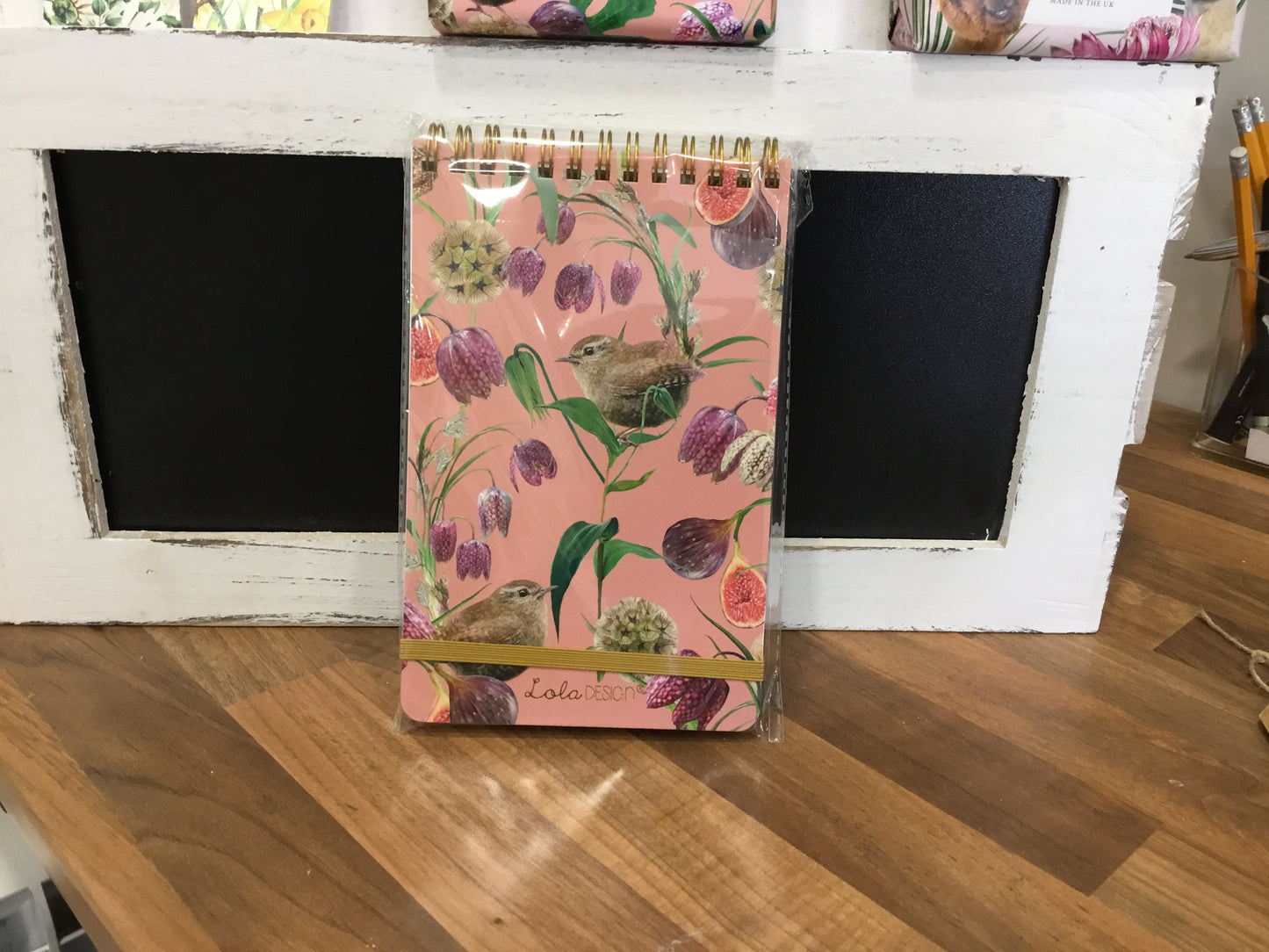 Lola Design - Wren spiral notebook