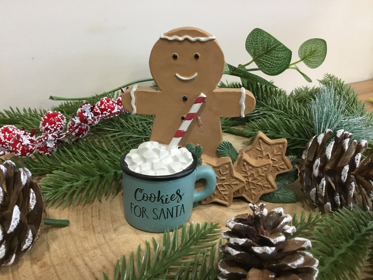 Cookies for Santa ornament