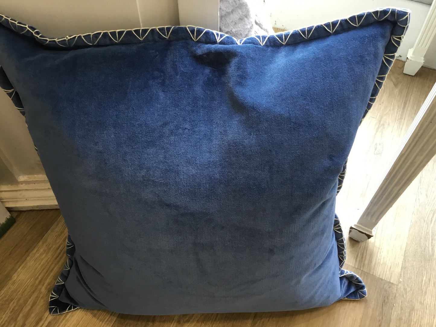 Blue cushion