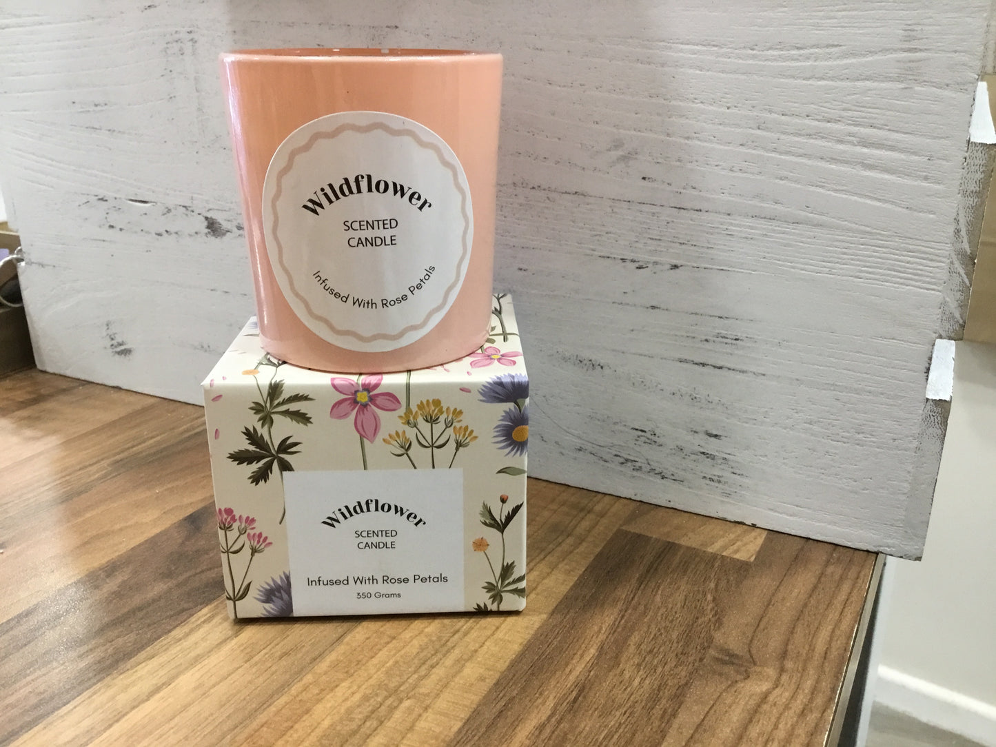 Wildflower scented candle