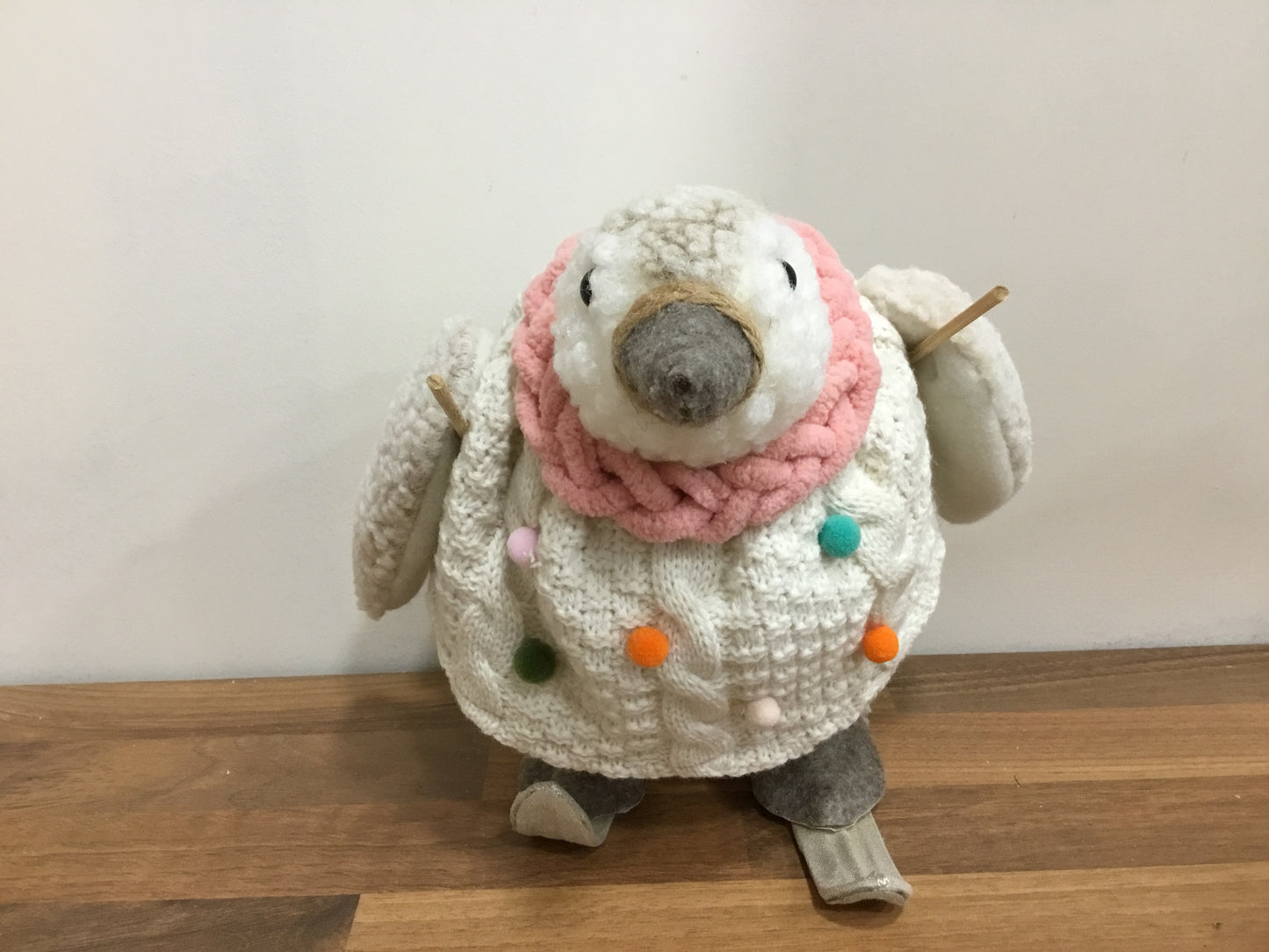 Skiing penguin ornament