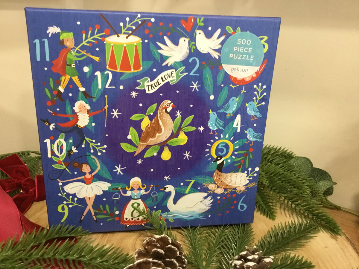12 days of Christmas 500 piece jigsaw
