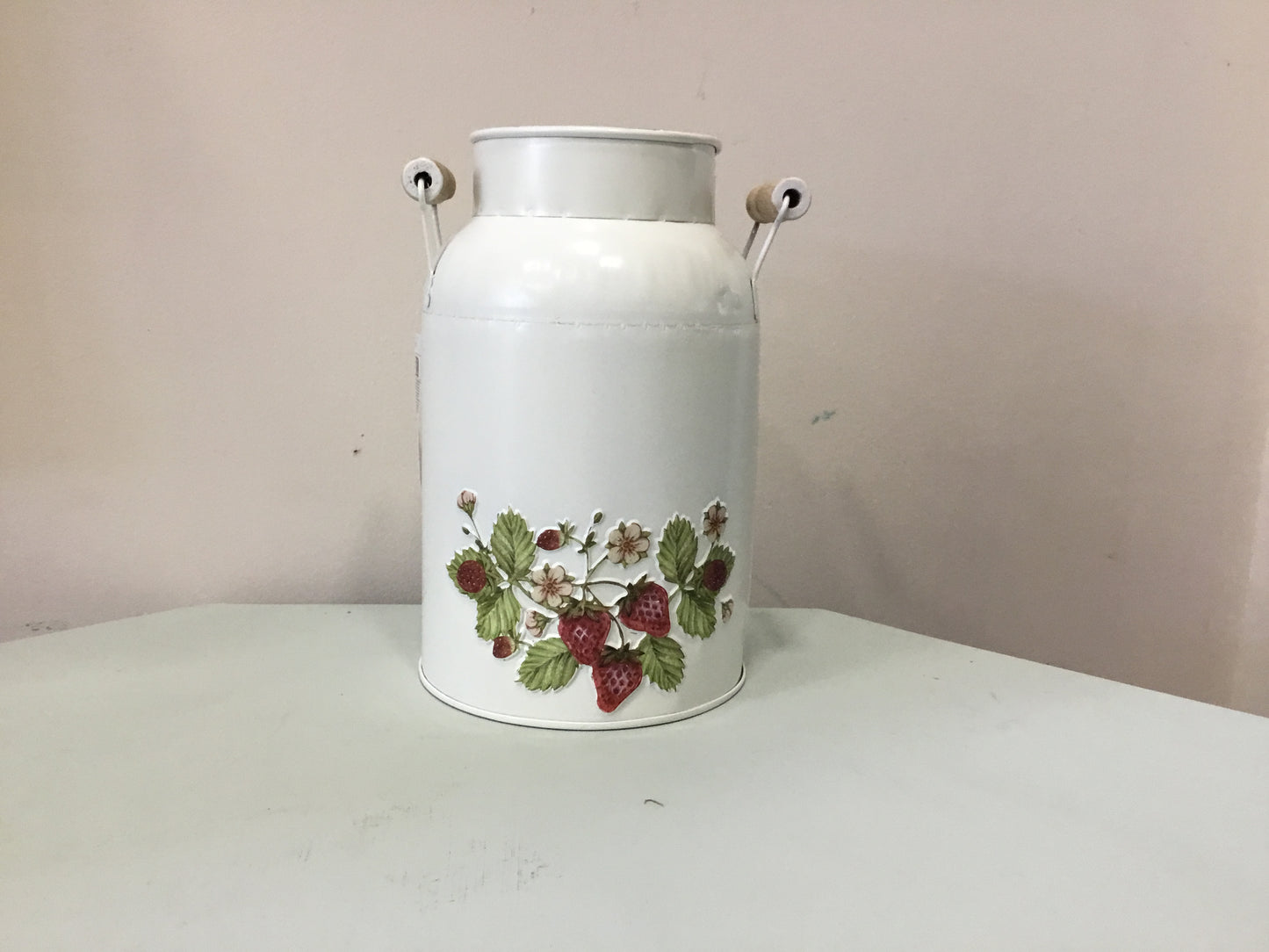 Embossed urn flower vase