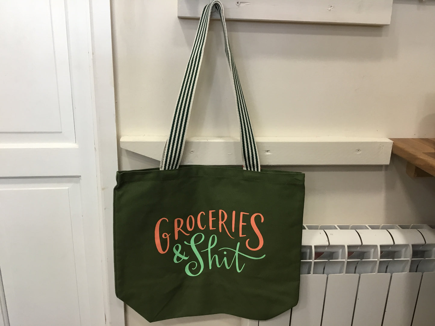 Tote bag. Green