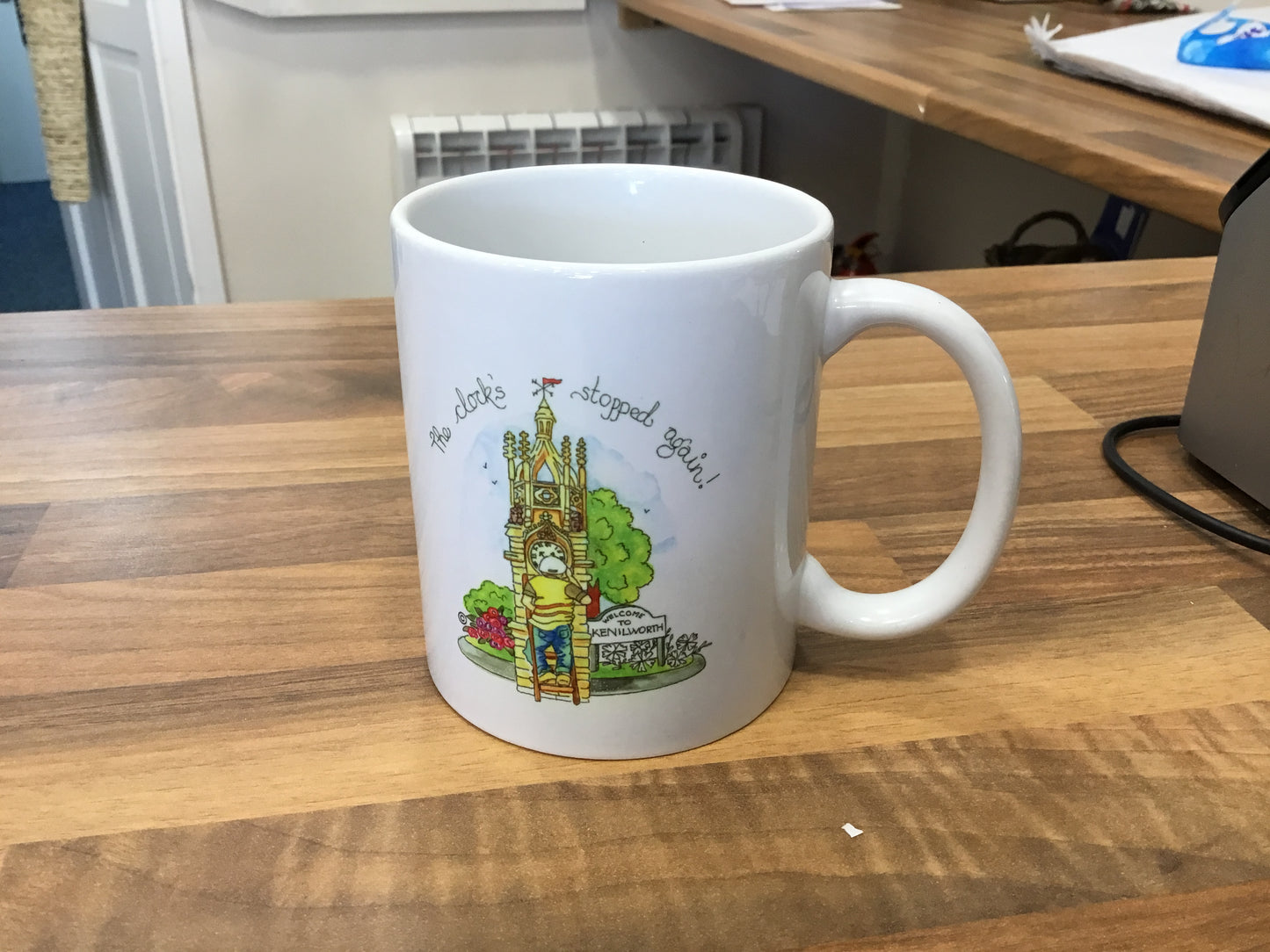 Kenilworth. The clocks stopped again.