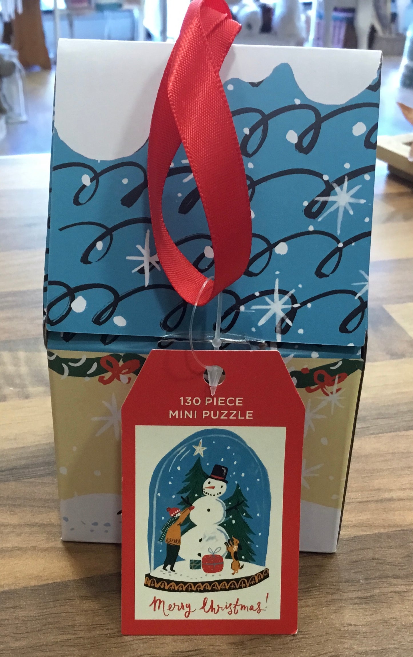 Mini puzzle - Snowglobe