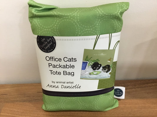 Office cats tote bag
