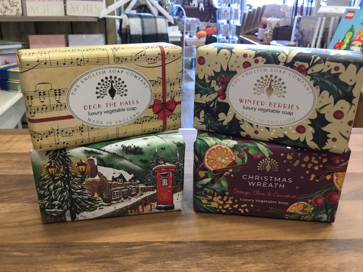 Christmas soap 4 designs. Sold individually