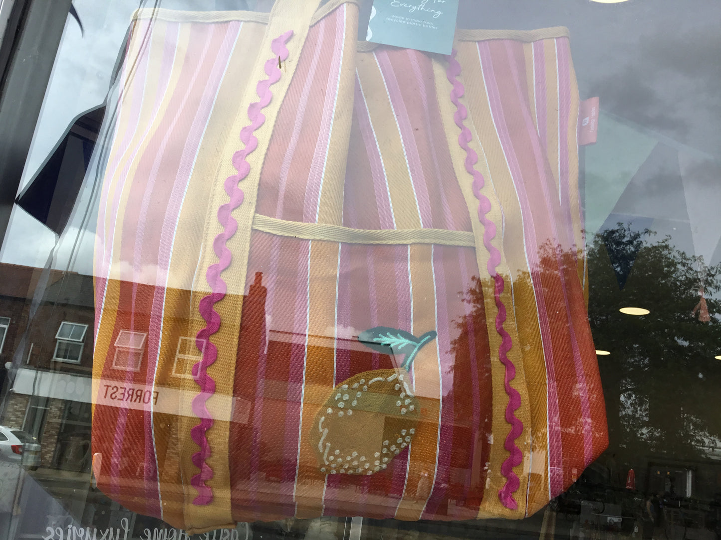 Croissant shopper bag