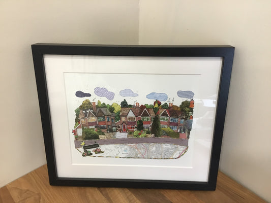 ‘Barrow Road’ painting by Diane Shores