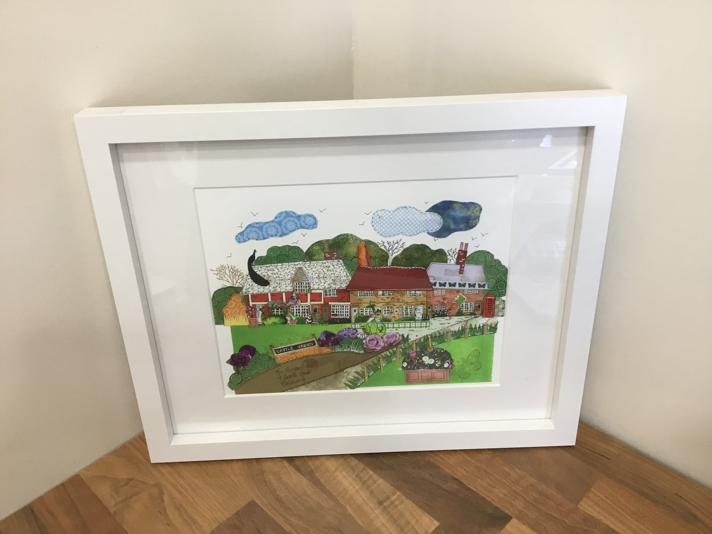‘Castle Green’ painting by Diane Shores