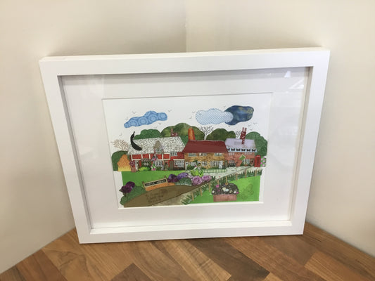 ‘Castle Green’ painting by Diane Shores