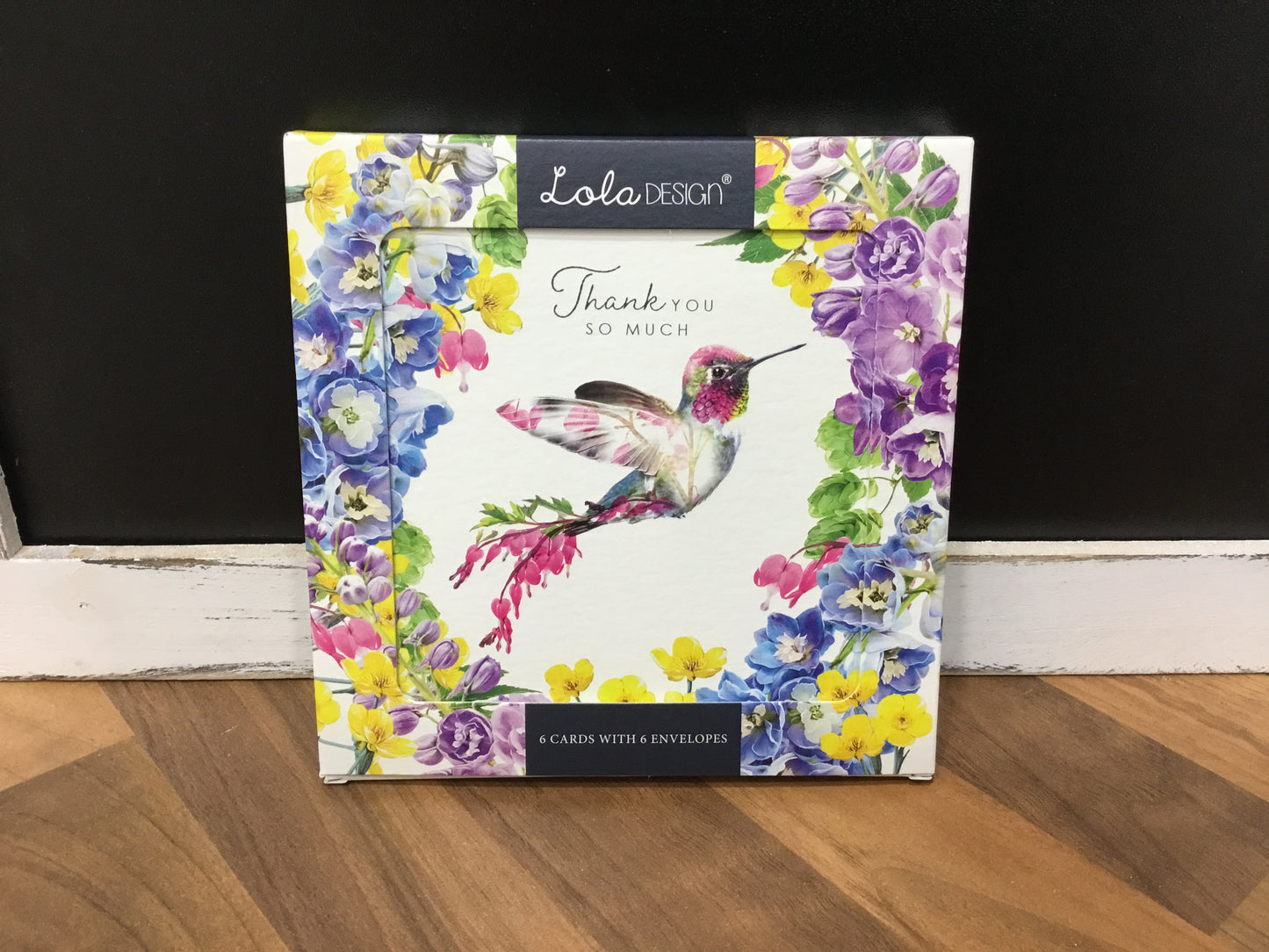 Lola Design - pack of 6 thank you cards