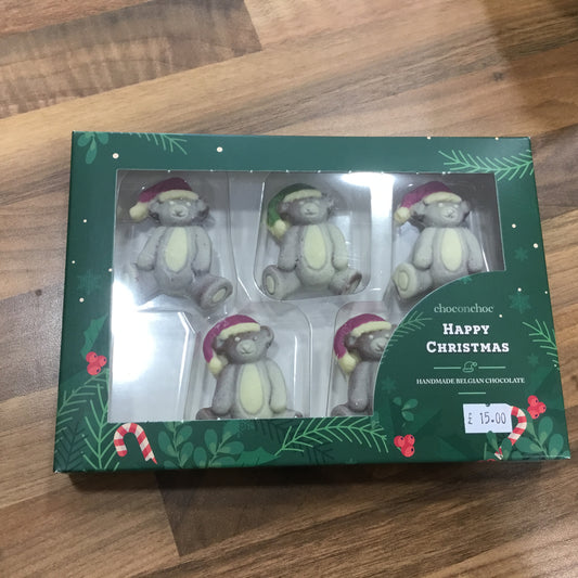 Choconchoc Christmas chocolate teddies