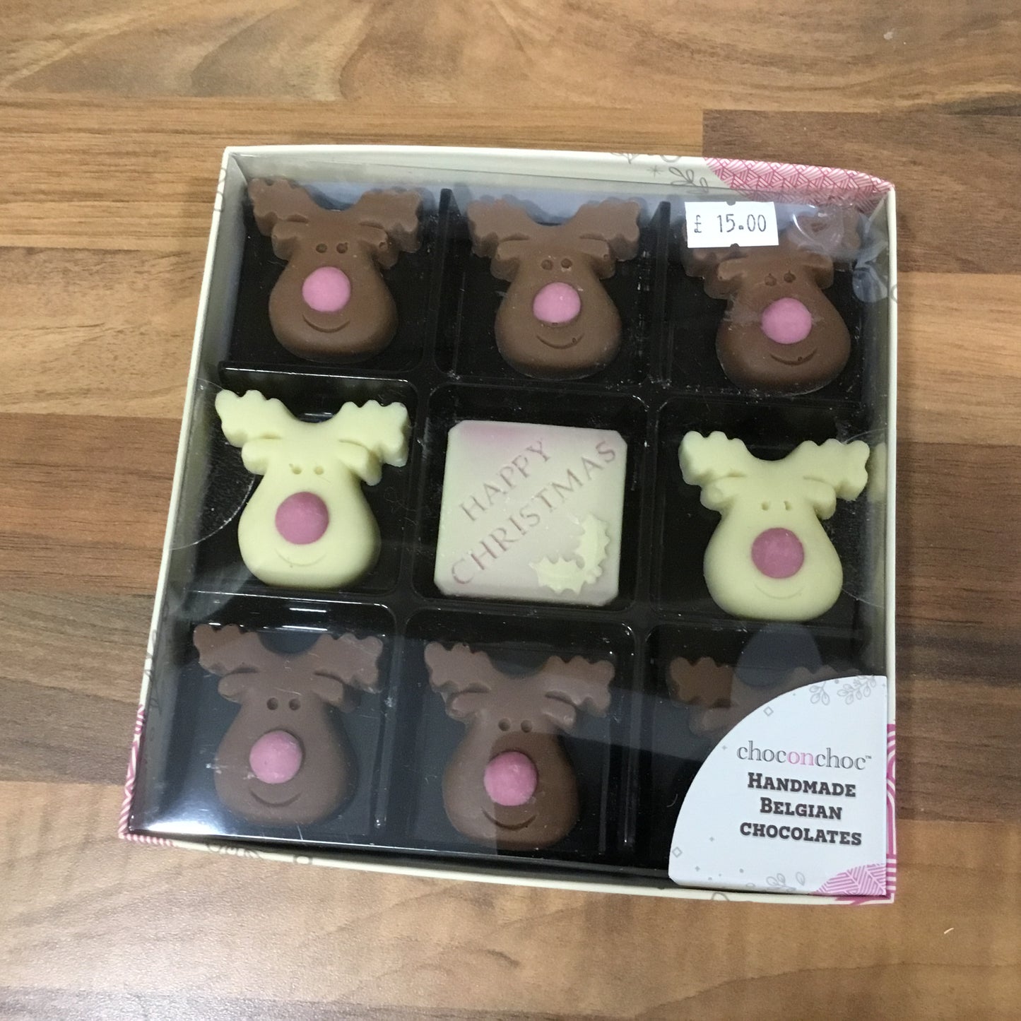 Choconchoc reindeer white and milk chocolates