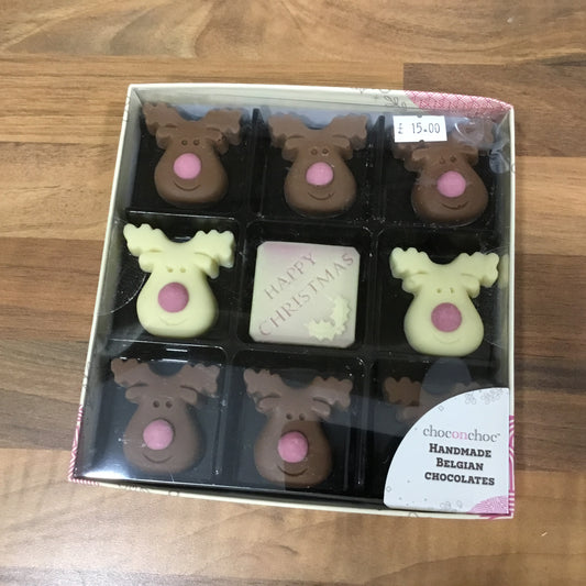 Choconchoc reindeer white and milk chocolates