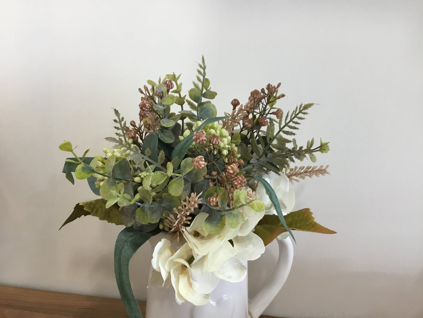 Faux floral bouquet