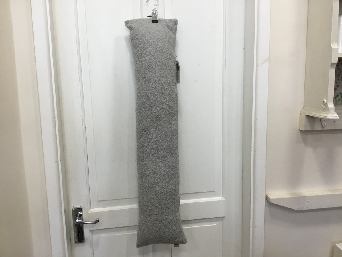 Dove grey draught excluder