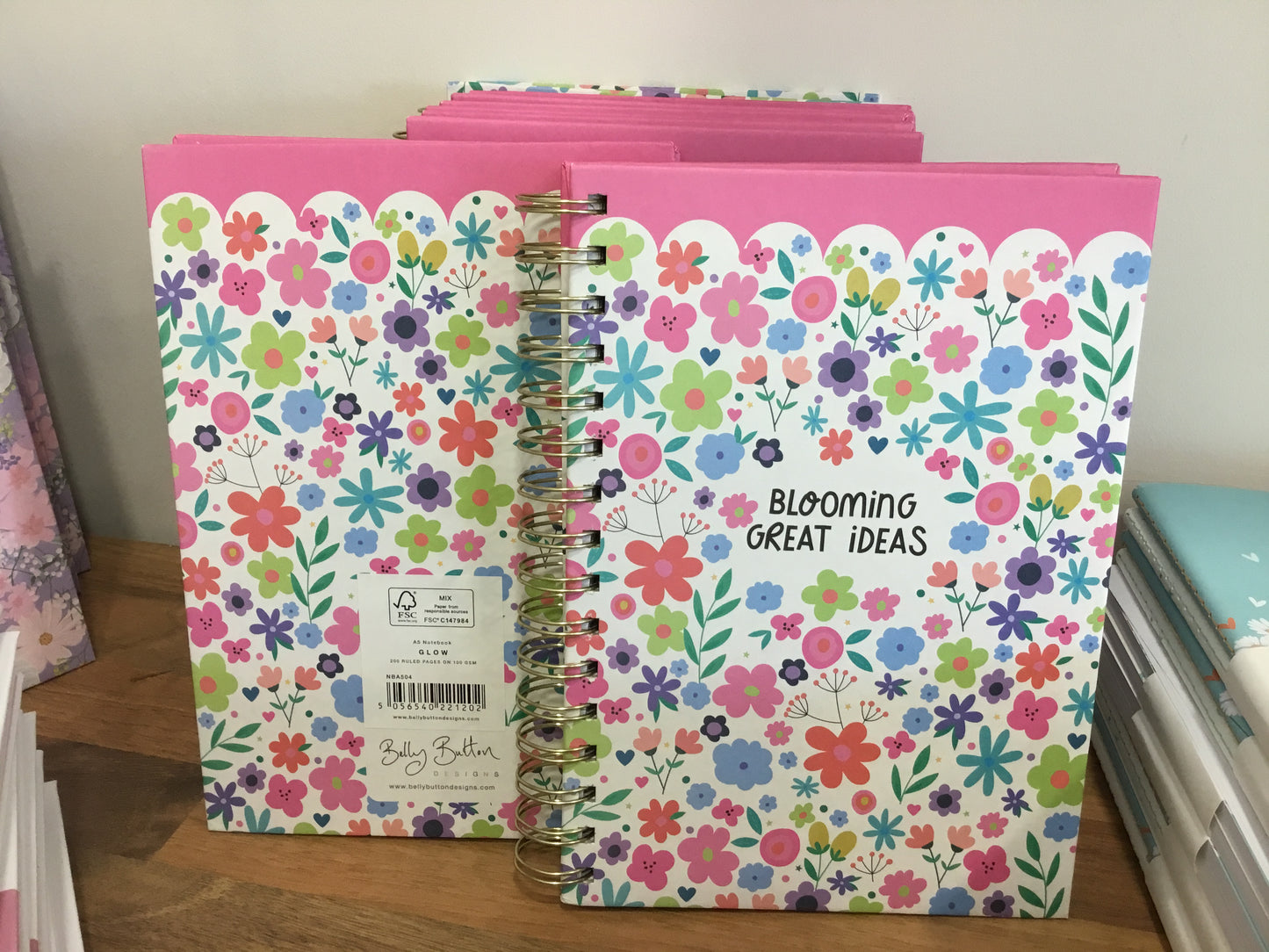 Blooming Great Ideas notebook