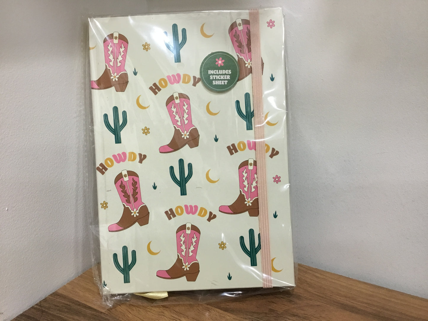 Cowboy boot design notebook