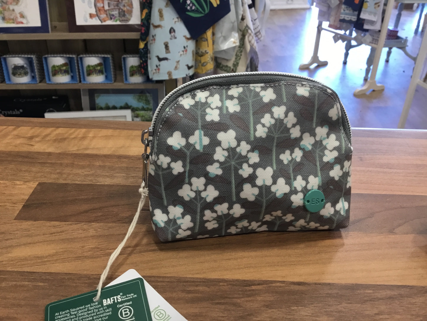 Earth squared purse
