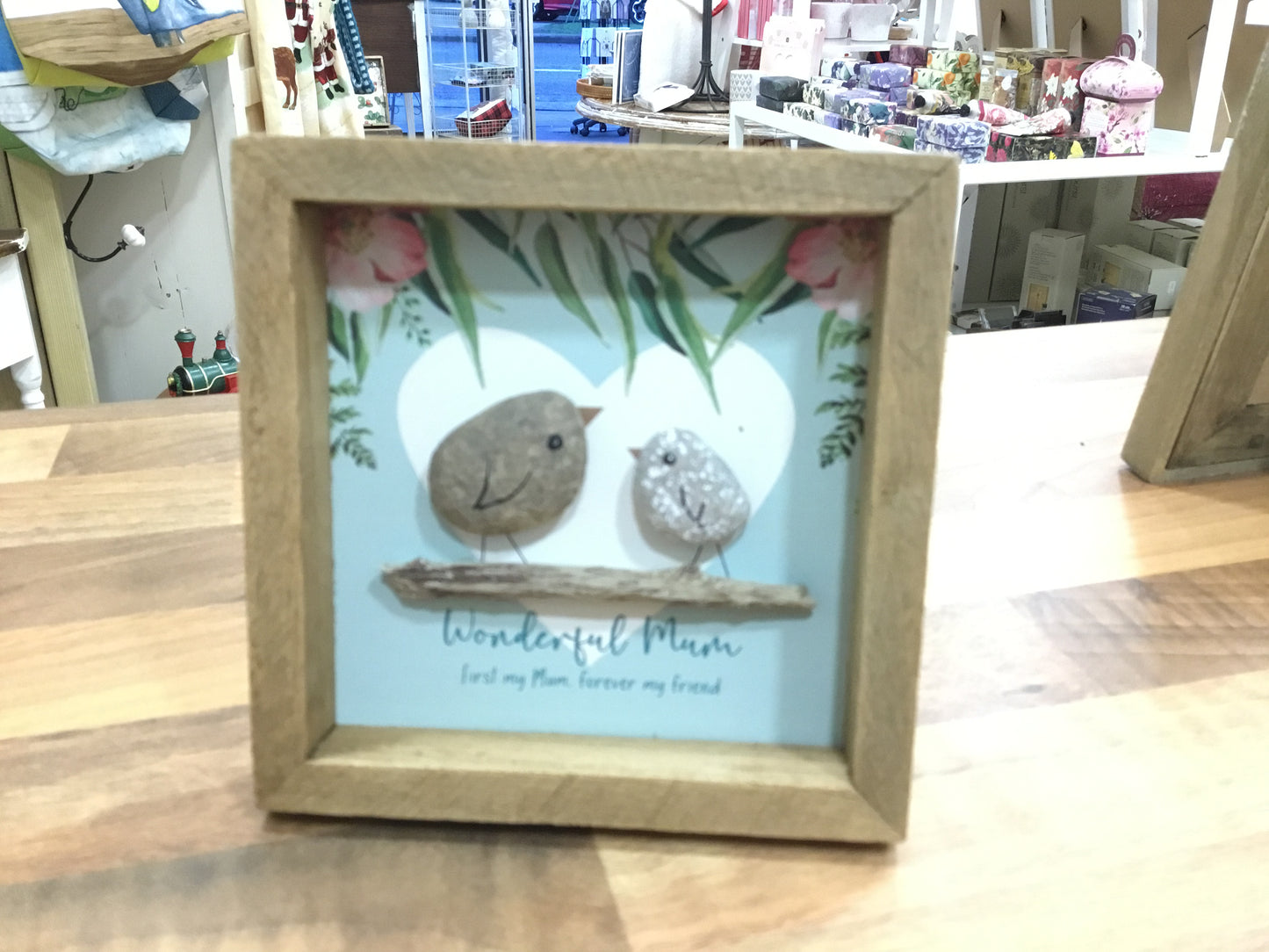 Mum - Pebble Plaque