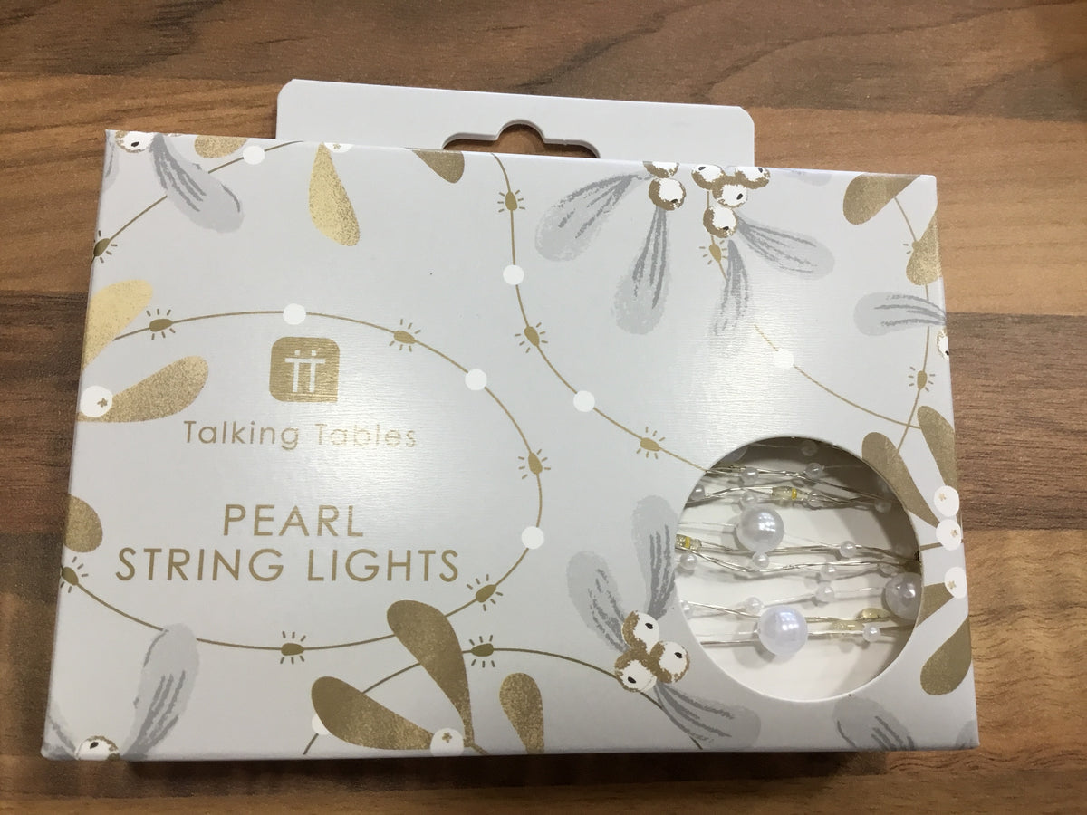 Pearl string lights