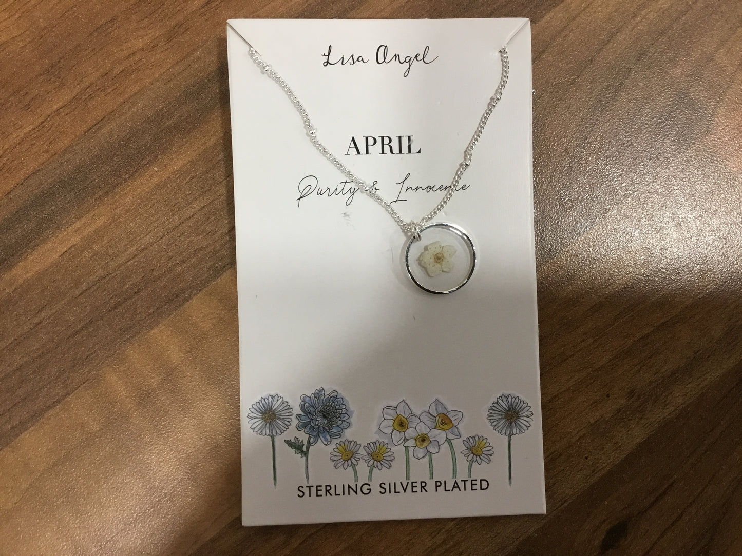 Lisa Angel. April necklace.