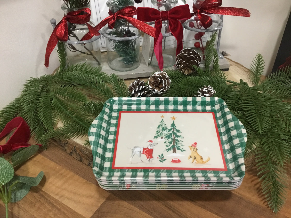 Cat christmas mini tray