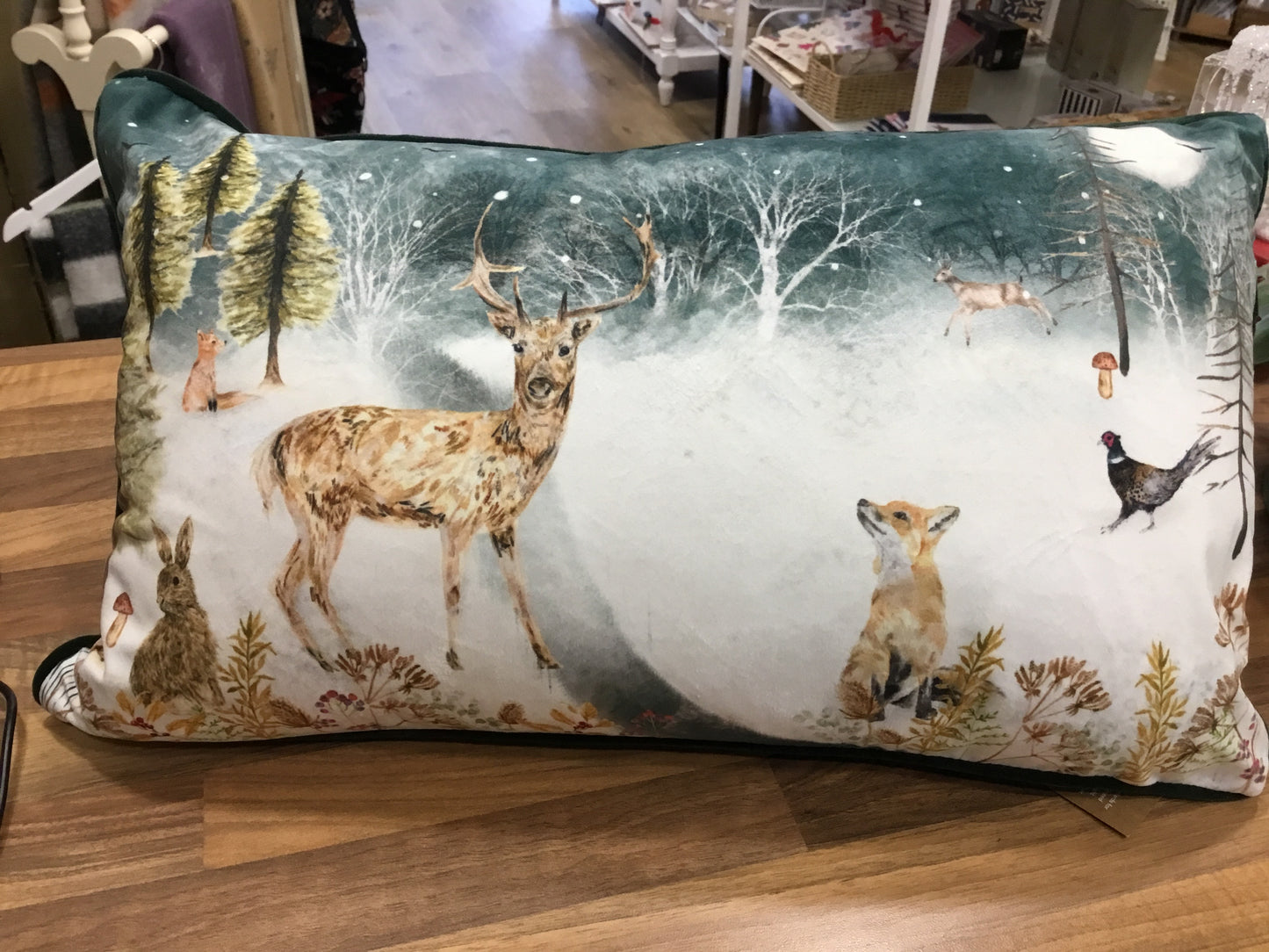 Stag cushion