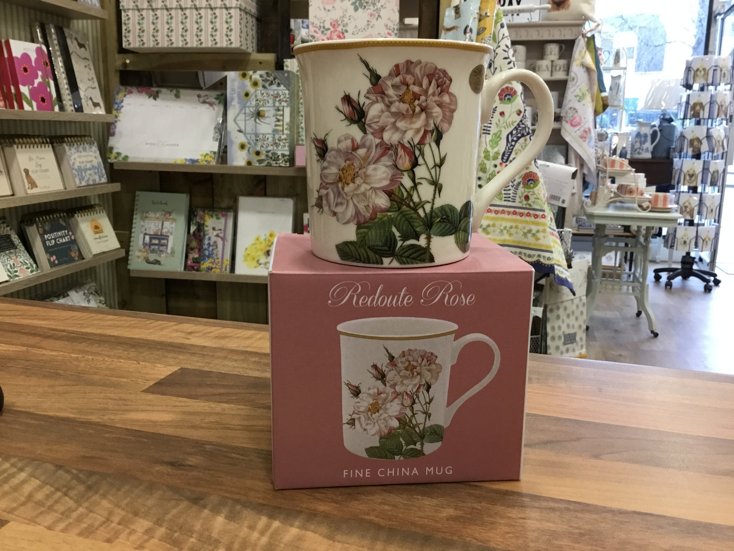 Rose China Mug