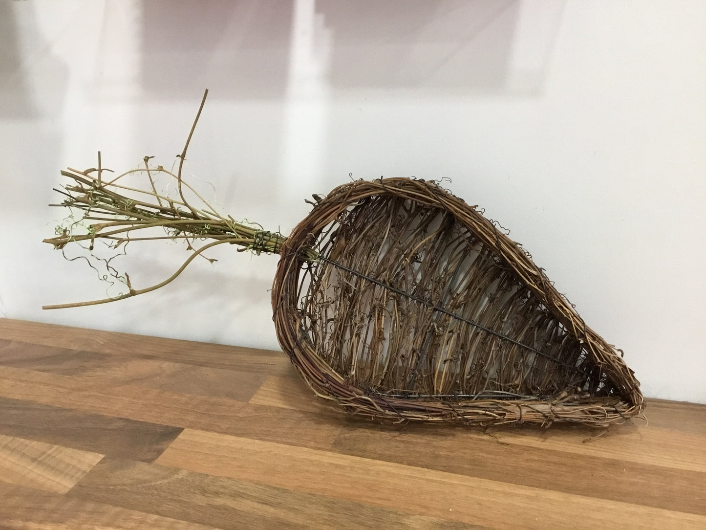 Rattan carrot basket