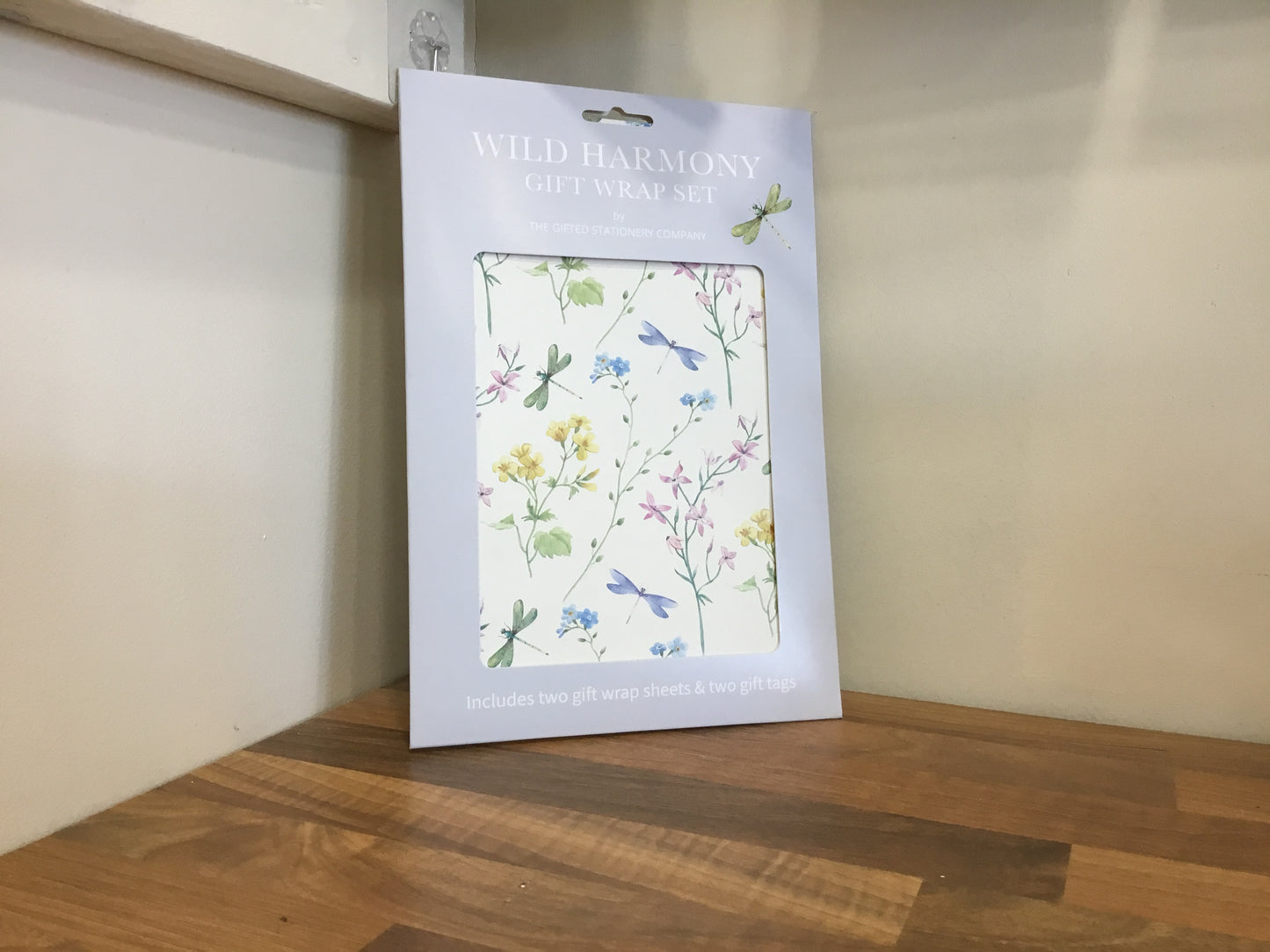 Gift wrap. Wild harmony. 2 sheets and 2 tags