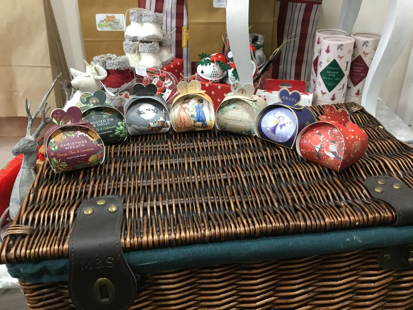 Christmas guest soaps