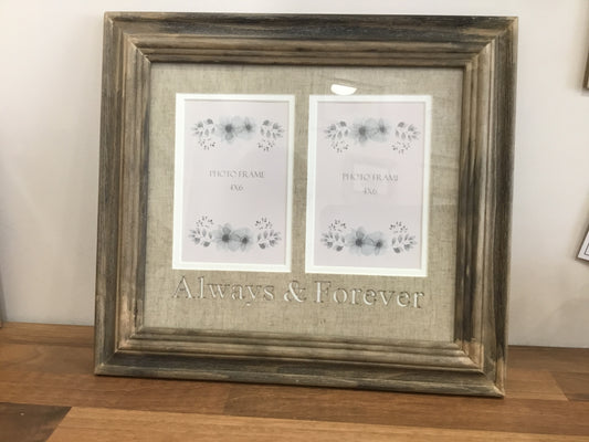 Always and Forever picture frame